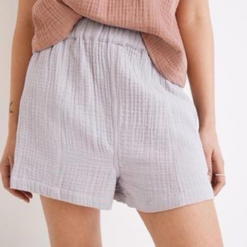 Madewell l Lightspun Easy Pull On Shorts Lavender XS - Picture 10 of 10